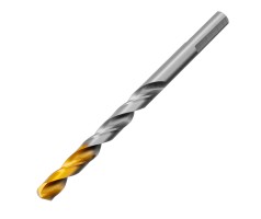 Сверло спиральное по металлу 7,0 x 109 мм, Р6М5, Golden Tip  Denzel