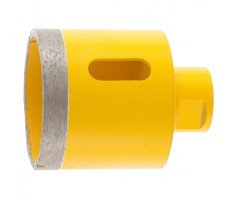 Сверло алмазное по керамограниту, 60 мм, мокрая резка, М14 Denzel