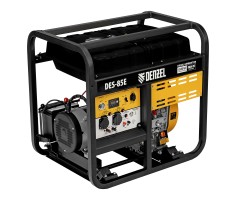 Генератор дизельный DES-85E, 8,5 кВт, 230 В, 16 л, электростартер Denzel