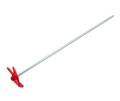 Миксер для красок, 60 х 6 х 350 мм, цилиндрический хвостовик Denzel