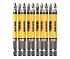 Бита PZ2х90, сталь S2, цилиндр., 10 шт. Е 6,3 Denzel