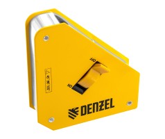 Фиксатор магнитный отключаемый для сварочных работ усилие 55 LB, 45х90 град. Denzel