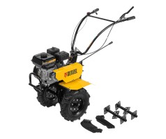 Мотоблок DPT-270, 7 л.с., ремен.сцеп, шир 85 см, глуб 35 см,фрез 3х4,ШОМ,скор 2В/1Н,кол 8" Denzel