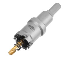 Коронка по металлу твердосплавная, 25 мм Denzel