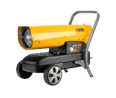 Дизельная тепловая пушка DHG-45i, 45 кВт, 1000 м3/ч, прямой нагрев, электронный термостат Denzel
