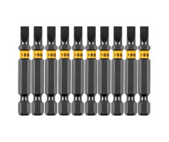 Бита SL5,0х50, сталь S2, шестигранный профиль, 10 шт. Е 6,3 Denzel