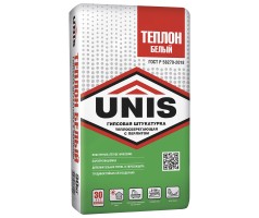 Штукатурка гипсовая Теплон белый Юнис 30 кг