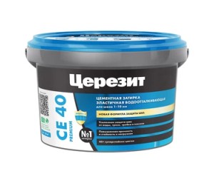 Затирка цементная Церезит CE 40 aquastatic 40 Жасмин 2 кг
