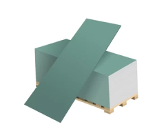 Гипсокартон влагостойкий 2500х1200х12,5 Волма