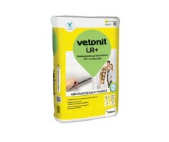 Шпаклевка полимерная Ветонит ЛР+ для сухих помещений белая 20 кг