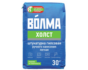 Штукатурка гипсовая Волма Холст 30 кг
