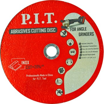 Диск отрезной по металлу P.I.T. 230x22,2x1,6 мм (ACTW01-2301), шт