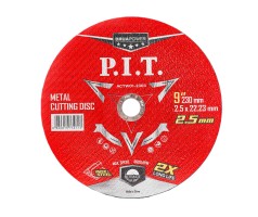 Диск отрезной по металлу P.I.T. 230x22,2x2,5 мм .(ACTW01-2303), шт