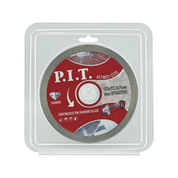 Диск алмазный отрезной (сплошной) P.I.T. 125x22,2x1,4 мм(ACTW02-C125), шт