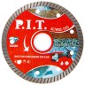 Диск алмазный отрезной Turbo (сверхтонкий) P.I.T. 125x22,2x1,4 мм(ACTW02-T125), шт
