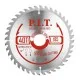 Диск пильный P.I.T. 185x30/20/16x2 мм 40T(ACTW04-185T40), шт