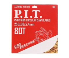 Диск пильный P.I.T. 255x30x2,4 мм 80T(ACTW04-255T80), шт