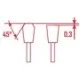 Диск пильный P.I.T. 255x30x2,4 мм 80T(ACTW04-255T80), шт
