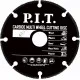 Диск отрезной по дереву для УШМ P.I.T. 125x22,2x1,2 мм 6T(ACTW07-0125), шт