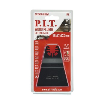 Пильная насадка по дереву P.I.T. 68мм(ACTW08-068W), шт