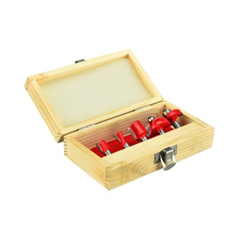 Набор фрез по дереву P.I.T. 5шт(ACTW09-005A), шт