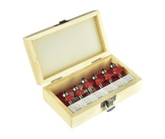 Набор фрез по дереву P.I.T. 6шт(ACTW09-006A), шт