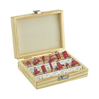 Набор фрез по дереву P.I.T. 12шт(ACTW09-012B), шт