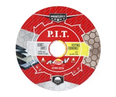 Диск алмазный 2в1 P.I.T. серия DRUA  (125х22,2х1,6мм, сухой/мокрый рез, резка+шлифовка), шт