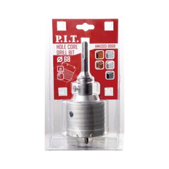 Коронка буровая P.I.T. 68x72 мм(AMAS03-0068), шт