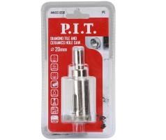Коронка алмазная по керамике P.I.T. 20x70 мм(AMAS12-0020), шт