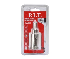 Коронка алмазная по керамике P.I.T. 22x70 мм(AMAS12-0022), шт