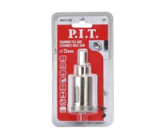 Коронка алмазная по керамике P.I.T. 25x70 мм(AMAS12-0025), шт