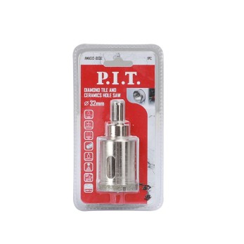 Коронка алмазная по керамике P.I.T. 32x70 мм(AMAS12-0032), шт