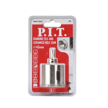 Коронка алмазная по керамике P.I.T. 45x70 мм(AMAS12-0045), шт