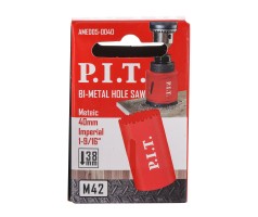 Коронка биметаллическая P.I.T. 40x44мм(AMED05-0040), шт