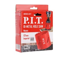 Коронка биметаллическая P.I.T.127x44мм(AMED05-0127), шт