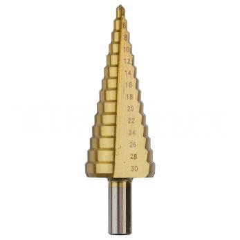 Сверло ступенчатое P.I.T. 4-30мм 14 ступеней(AMED09-0430), шт