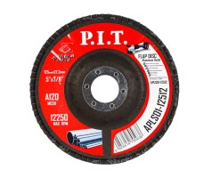 Круг лепестковый шлифовальный P.I.T. 125x22,2 мм A120(APLS01-12512), шт