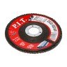 Круг лепестковый шлифовальный P.I.T. 125x22,2 мм A120(APLS01-12512), шт