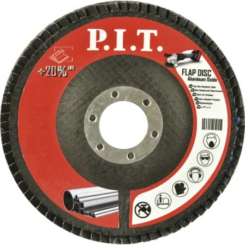 Круг лепестковый шлифовальный P.I.T. 125x22,2 мм A40(APLS01-12540), шт