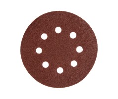 Круг шлифовальный на липучке P.I.T. 125 мм P80 8 отверстий липучка (APLS06-0, упак