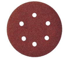 Круг шлифовальный на липучке P.I.T. 150 мм P60 6 отверстий липучка (APLS06-S, шт