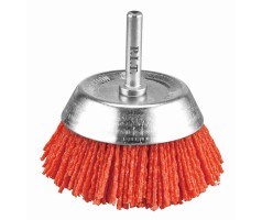 Щетка чашечная нейлоновая P.I.T. 50x1,2мм хвостовик 6 мм(APLS11-CN50), шт