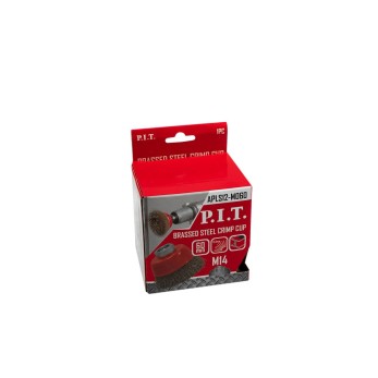 Щетка чашечная латунная P.I.T. 60x0,3мм M14(APLS12-M060), шт