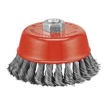 Щетка чашечная витая P.I.T. 80x0,5мм, M14(APLS12-R080), шт