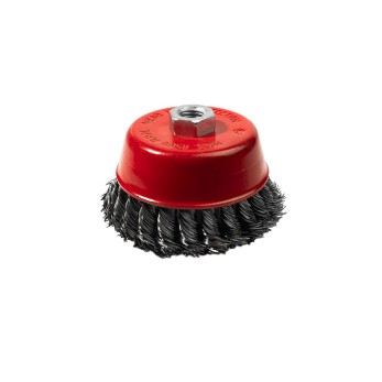 Щетка чашечная витая P.I.T. 100x0,5мм, M14(APLS12-R100), шт