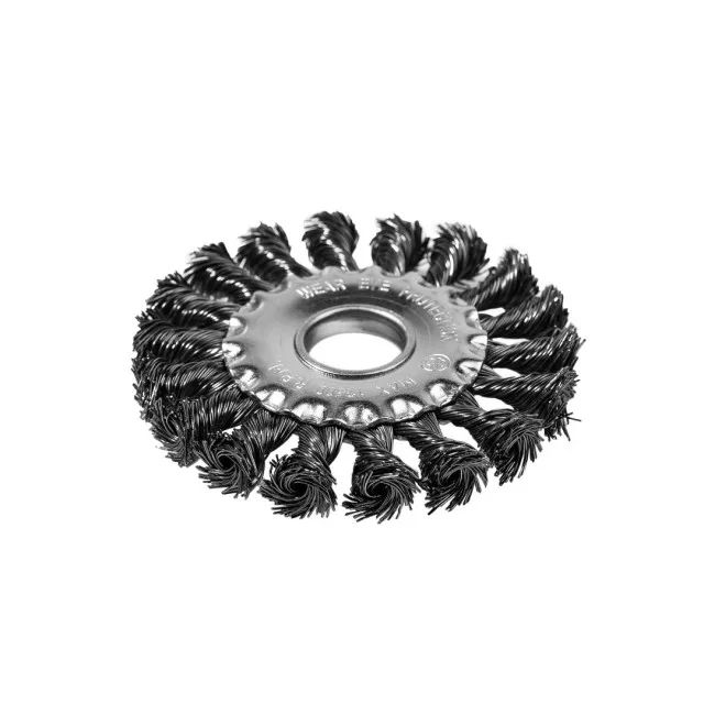 Щетка витая дисковая P.I.T. 125x0,5мм посадочное 22,2 мм(APLS12-T125), шт