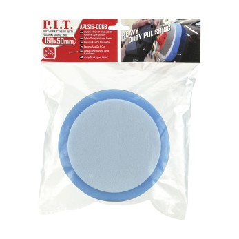 Губка полировальная синяя P.I.T. 150x50 мм, липучка(APLS16-006B), шт