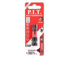 Бита ударная P.I.T. T25x50 мм 2 шт в уп.(ASDR01-50T25), шт