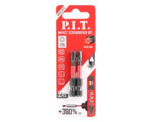 Бита ударная P.I.T. T25x50 мм 2 шт в уп.(ASDR01-50T25), шт